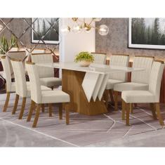 Conjunto Sala de Jantar com 8 Cadeiras - WP 56507