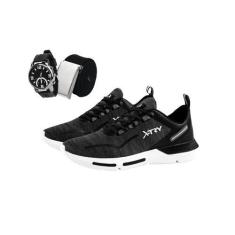 Imagem de Kit Tenis Esportivo Caminhada Academia Relogio Cinto Gorgurao - Sapato