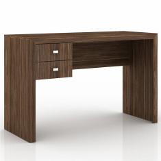Imagem de Mesa Para Computador 2 Gavetas Nogal Tecno Mobili