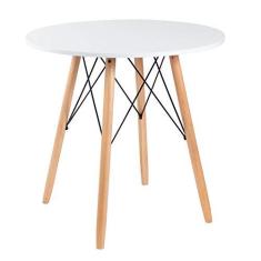 Imagem de Mesa de jantar redonda Eiffel Design - Pé palito - 80 cm - 