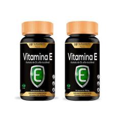 Imagem de 2X Vitamina E 400Ui Alfa Tocoferol 60 Caps Hf Suplements