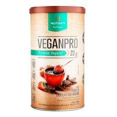 Imagem de Veganpro Proteína Vegetal Chocolate Com Morango Nutrify 450G