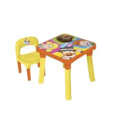 Imagem de Mesa Infantil Com Cadeira E Divisórias Ml001 - Variação - Grande Tampa