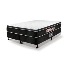 Imagem de Cama Box King Castor Black E White Air One Face D33 193X203x50 + Box C