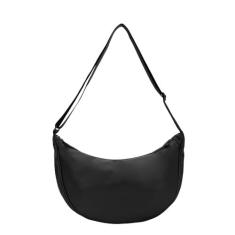 Imagem de GOKTOW Bolsa tiracolo Crescent Hobo, bolsa de ombro de couro PU para mulheres, bolsa tiracolo moderna para viagem