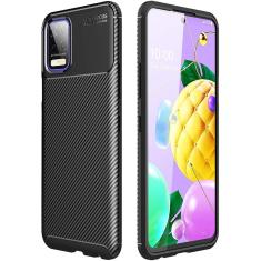 Imagem de Capa Capinha Fibra De Carbono Anti Impacto Case Para Lg K52