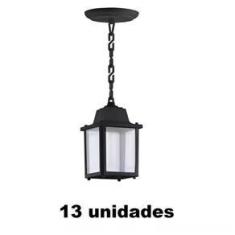 Imagem de Kit 13 Pendente  Externo Retro Colonial Sacada Teto