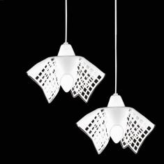 Imagem de Pendente Tulipa Duplo Xadrez 