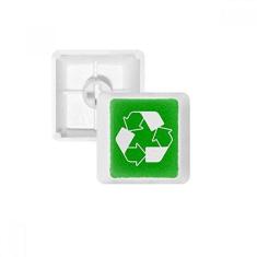 Imagem de Kit de atualização para jogos de teclado mecânico PBT com teclado quadrado verde reciclável