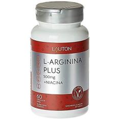 Imagem de Arginina Plus 500mg Vegano 60 Capsulas Lauton Nutrition