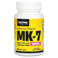 Imagem de Jarrow Formulas, Mk-7, 90 Mcg, 60 Cápsulas Softgel