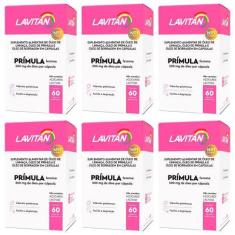 Imagem de 6X Lavitan Prímula Femme Suplemento Alimentar Óleo De Linhaça Borragem