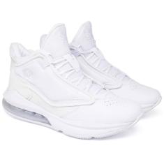 Imagem de Tênis Masculino Com Amortecedor Esportivo Ankka Couro Misto Basquete Rápida Frenagem-Masculino