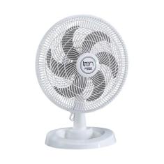 Imagem de Ventilador Oscilante Mesa 127v 50 Cm Pp Premium 130w Branco/Prata