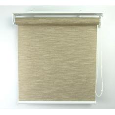 Imagem de Cortina Rolô Napoles Traslúcido Crisdan 1,00 Largura X 1,40 Altura Marrom