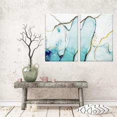 Imagem de Conjunto De 2 Telas Decorativas Illusion