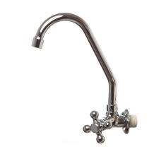 Imagem de Torneira 1168 C-52 Metal Cromado Cozinha Móvel Parede 