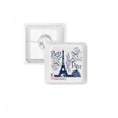 Imagem de Kit de atualização para jogos com teclado mecânico PBT da Torre Eiffel França Paris