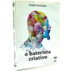 Imagem de DVD O Baterista Criativo com André Gonzales 2 bumbos, viradas, cantando na bateria, dinâmica, etc