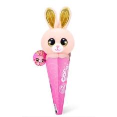 Imagem de Kiki Pelucia No Cone Classic Bon Bon Bege E Surpresa Fun - Fun Brinque