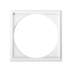 Imagem de Porta Grelha Com Caixilho 10x10 Quadrada Em Pvc - Astra