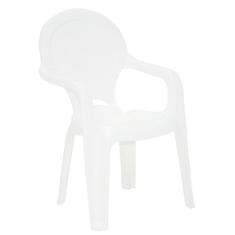 Imagem de Cadeira Infantil Tramontina Tique Taque Polipropileno Branco