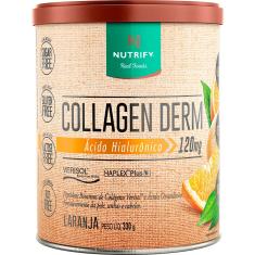 Imagem de Collagen Derm com Ácido Hialurônico - Laranja Nutrify - 330g