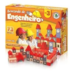 Blocos De Montar Brincando De Engenheiro + Jogo Da Memória