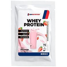 Imagem de Sachê Whey Protein Concentrado 30g Morango NewNutrition