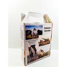 Imagem de 2 Quebra-Cabeça Cognitivo Reabilitação Idosos Cavalos 60 Pc - Coleção