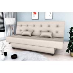 Imagem de Sofá Cama Laila Corano Bege F290 - Matrix