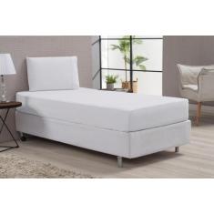 Imagem de Jogo De Cama Lençol Solteiro Branco Menina Menino 2 Peças - Beatriz En