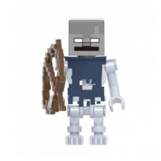 Imagem de Boneco Minifigure Blocos De Montar Minecraft Stray Com Arco - Mega Blo