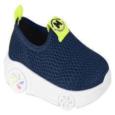 Imagem de Tênis Masculino Infantil Molekinho Casual Luzinha Led Pisca-Masculino