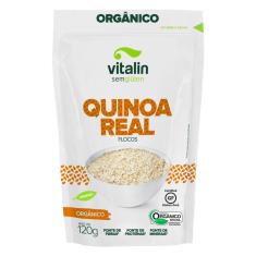 Imagem de Quinoa Real em Flocos Orgânico 120g - Vitalin