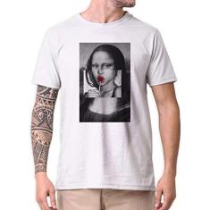 Imagem de Camiseta T-shirt Estampada Monalisa