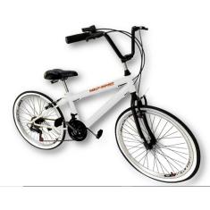 Imagem de Bicicleta aro 26 mtb selim 2 molas conforto 18 marchas