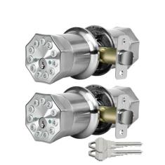 Imagem de JESSTTI Maçaneta inteligente com teclado e chave