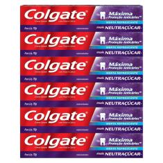 Imagem de Kit C/ 6 Cremes Dental Colgate Máxima Proteção Anticáries mais Neutraçúcar 70g