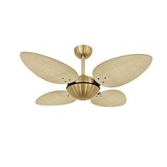 Imagem de Ventilador De Teto 4 Pás Volare Office Petalo Palmae Natural  