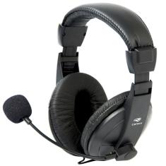 Imagem de Headset C3 Tech Voicer Confort PH-60BK - com Microfone e Controle de Volume - Conector P2