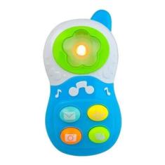 Imagem de Celular Telefone Bebê Musical Com Sons E Luzes - Kitstar Didático Educ