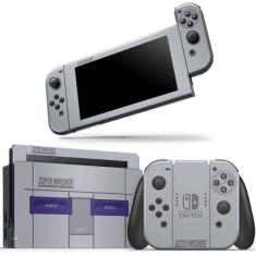 Imagem de Skin Adesivo Protetor Para Nintendo Switch Super Nintendo Snes B1