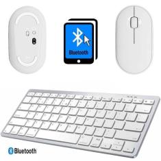 Imagem de Mouse E Teclado Bluetooth Galaxy Tab S7 T870/T875 11 Branco