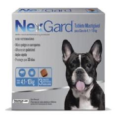 Imagem de NexGard   28,3 mg - Cães de 4,1 a 10 Kg cx com 3 tabletes - Merial