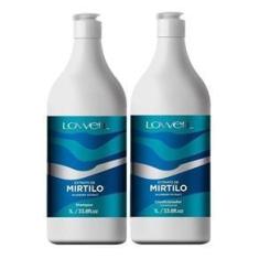 Imagem de Kit Extrato De Mirtilo Shampoo + Condicionador 1 Litro