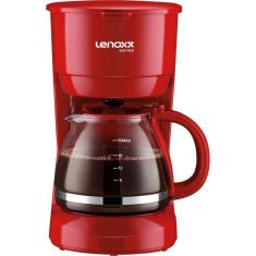 Imagem de Cafeteira Elétrica Easy Red PCA019 - Lenoxx