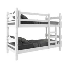 Imagem de Beliche - Vira 2 Camas - Com Colchões Inclusos Porto Multimóveis Vcr4159 Branco