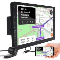 Imagem de Kit Multimídia 1 Din 9 Polegadas + Câmera Ré Fiat Strada 1999 2000 200