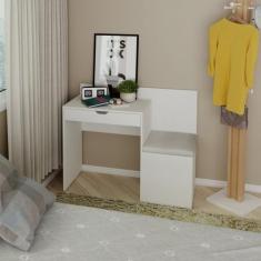 Imagem de Escrivaninha 1 Gaveta com Puff Lateral 107,3x46,5cm ME4168 - Tecno Mob